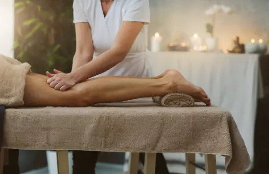 massage des jambes