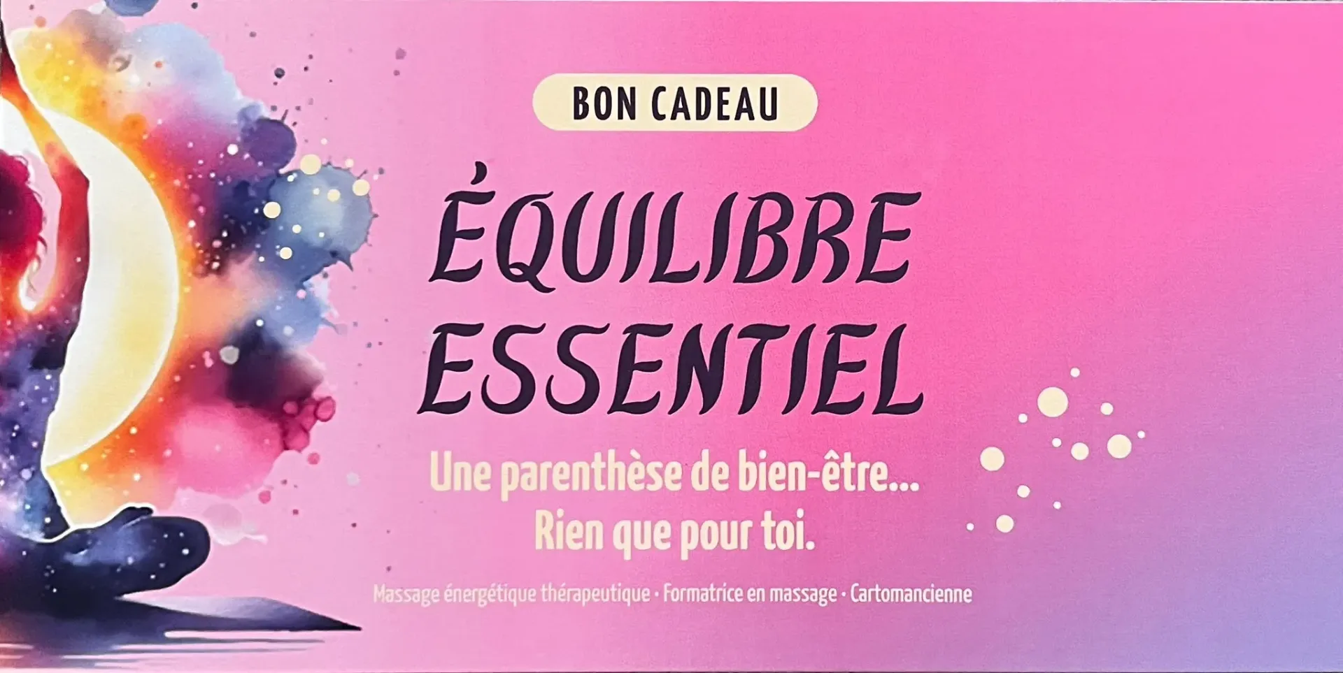 Chèque cadeau - Équilibre Essentiel - 90€